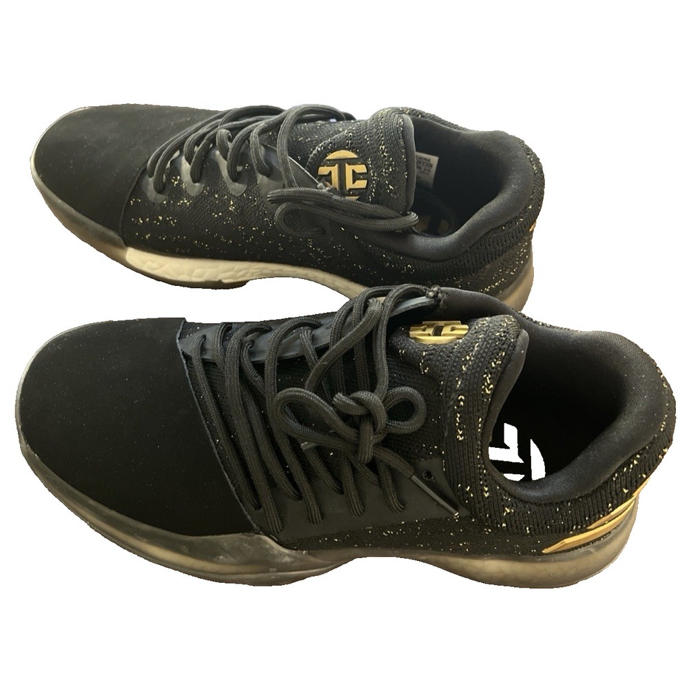 Adidas Harden Vol 1 Imma Be A Star Black Gold BW0545 Men Sz 5 Basketball Sneaker
